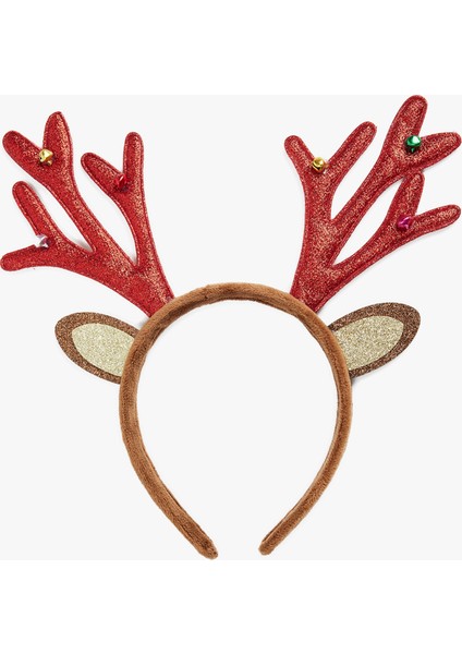 Geyik Boynuzu Detaylı Yılbaşı Tacı