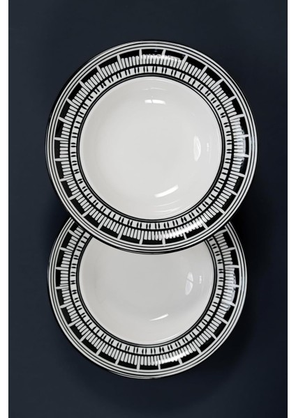 Aurelia 2’li 27 cm Desenli Makarna Kasesi Seti