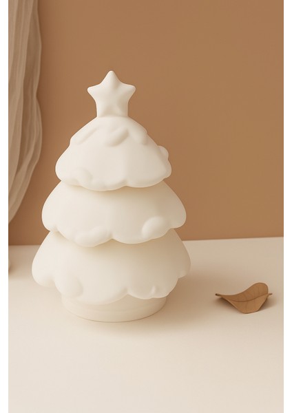 Yılbaşı Dekoratif Çam Ağacı Mumluk I 3 Parça Set I Ham (Boyanmamış) Döküm Seramik Tozu I Boyanabilir indirimleri