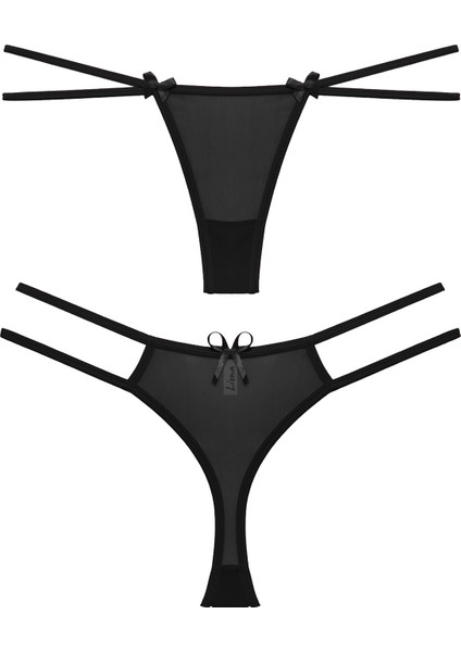 Beruflic Siyah Kadın Fantezi Külot modelleri