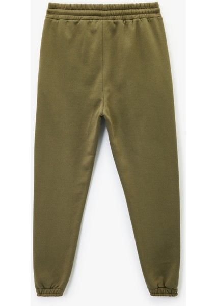 Beli Bağcıklı Şardonlu Cep Detaylı Jogger Kışlık Eşofman Altı fiyatları