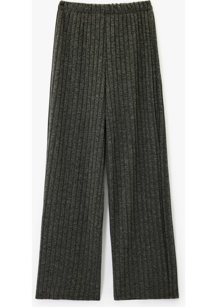 Rahat Kalıp Bol Düz Paça Pijama Altı