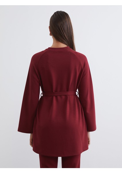 Yeni Sezon Beli Kuşaklı Kadın Sweatshirt Tunik fırsatları