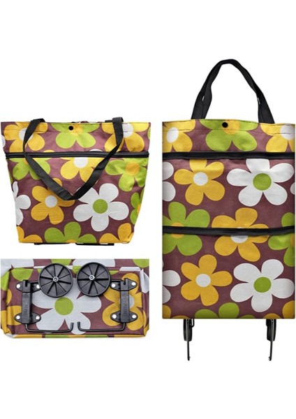 Katlanabilir Pazar Arabası