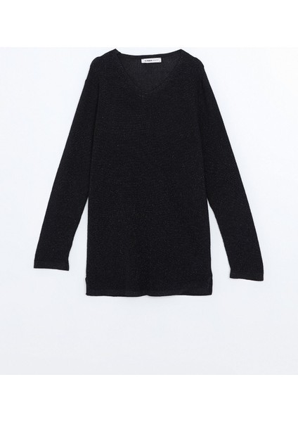 Yeni Sezon V Yaka Kadın Triko Kazak