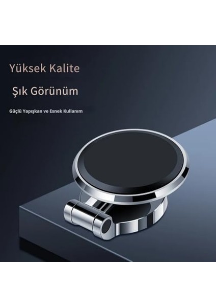 Araç Içi Telefon Tutucu, Mıknatıslı Araç Telefon Tutucu, 360 Derece Dönebilen Esnek Yapı, Katlanabilir Güçlü Araba Telefon Tutucu, Ergonomik Tasarım (2x Manyetik Plaka) fiyatları