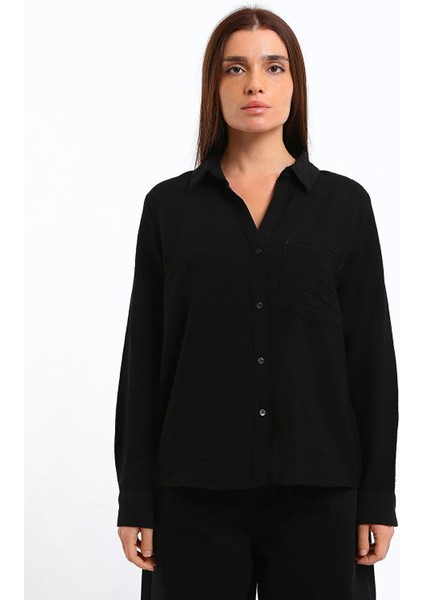 Yeni Sezon Dokulu Kadın Gömlek