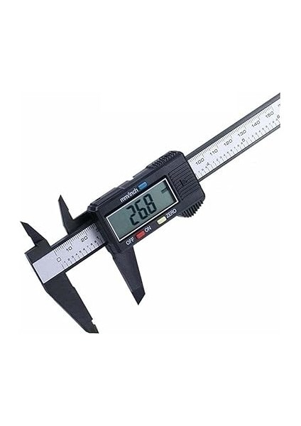 Kumpas Dijital Karbon Fiber Hassas 150MM Kalınlık Ölçer fiyatları