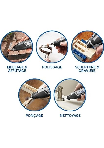 7760 Lite Akülü Çok Amaçlı El Motoru, 15 Aksesuarlı modelleri