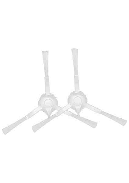 S8 Max V Ultra Robot Süpürge Uyumlu 2'li Yan Fırça Beyaz Orijinal