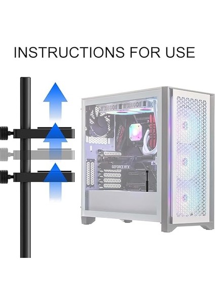 Kartı Tutucu, Gpu, Video Kartı Tutucu, Grafik Kartı Tutucu, Yüksekliği Ayarlanabilir, Hafif, Dayanıklı Havacılık, Alüminyum Grafik Kartı Tutucu, Aerospace Alüminyum, 195 Mm, Siyah modelleri