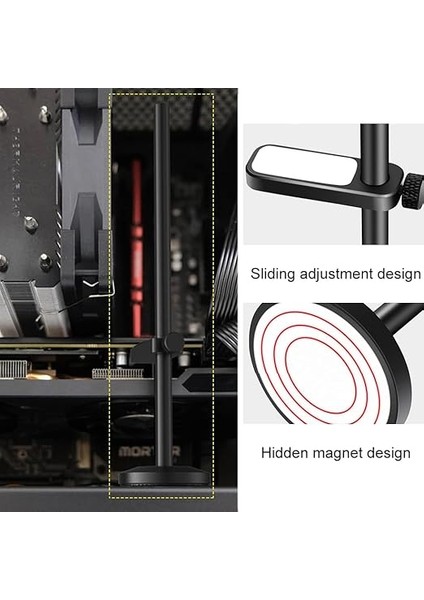 Kartı Tutucu, Gpu, Video Kartı Tutucu, Grafik Kartı Tutucu, Yüksekliği Ayarlanabilir, Hafif, Dayanıklı Havacılık, Alüminyum Grafik Kartı Tutucu, Aerospace Alüminyum, 195 Mm, Siyah fırsatları