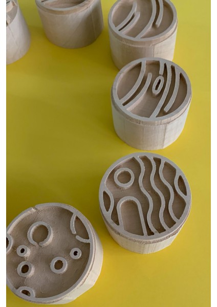 9 Gezegen Ahşap Baskı Kalıp Seti fiyatları