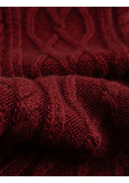 Saç Örgü Dokulu Atkı modelleri