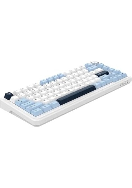 Ajazz Oyuncu Klavye Ajazz AK820 Max Plus Daydream Switch 3 Modlu Mekanik Oyun KLAVYESI-8000 Mah Batarya Rgb-Hot Swap (AK820 Max Plus - Mavi Beyaz - Daydream) modelleri