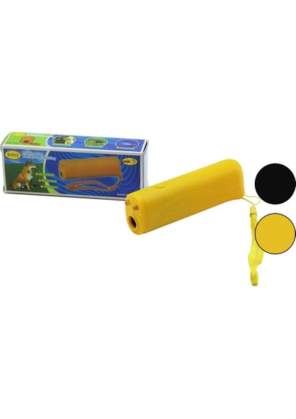 Pilli 2in1 Köpek Kovucu - Fener Ip Taşıma Kulplu SESLİ=20KHZ=İNSAN Duyamaz (5047)