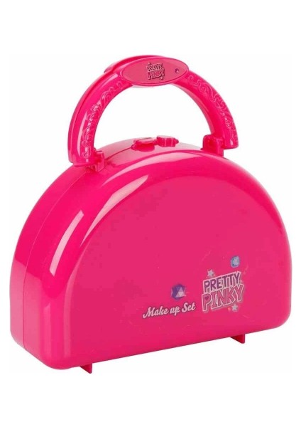 4278 Pretty Pinky 3 Katlı Pembe Çantalı Makyaj Seti -Sunman fiyatları