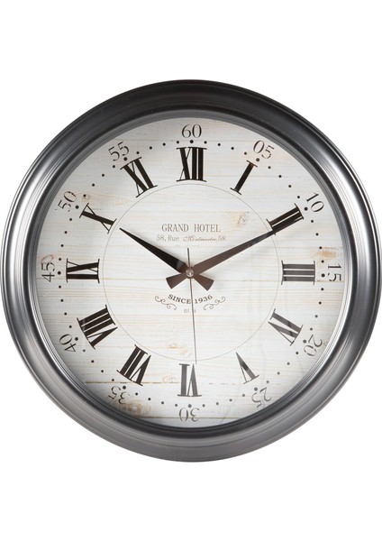 Concept Grand Duvar Saati Siyah 46 cm