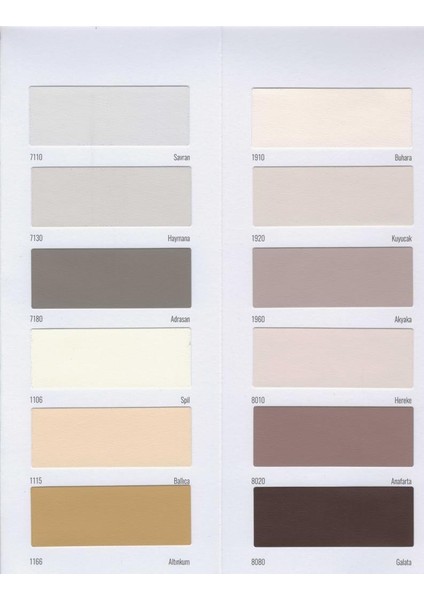 Hierasil Silikonlu Dış Cephe Boyası 15 Lt Akyaka modelleri