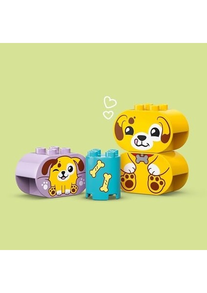 Ilk Şekil Ayırıcı: Köpek Evi 10441 – 1,5 Yaş ve Üzeri Köpek Sever Çocuklar Için Hayal Gücü Geliştiren Eğitici Oyuncak Yapım Seti, Doğum Günü Hediyesi (17 Parça) fiyatları