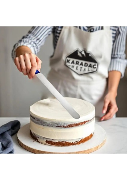 Düz Pasta Sıvama Paleti Spatulası 25 cm Palet Bıçak fiyatları