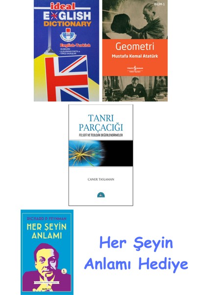 Ideal English Dictionary + Geometri + Tanrı Parçacığı + Her Şeyin Anlamı