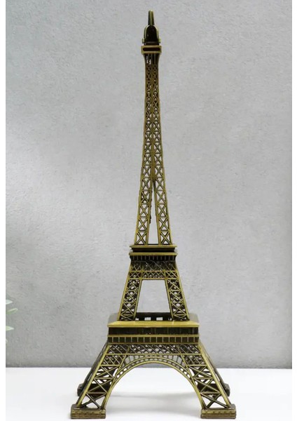 Metal Eyfel Kulesi Dekor Hediyelik Masa Üstü Dekor Hediyelik Şık Televizyon Ünitesi Biblo fiyatları