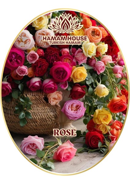 Hamam House Turkish Hamam Doğal Süngerli Gül Kokulu Sabun, 140 Gram, Tüm Ciltler Için fiyatları