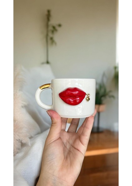 El Yapımı Seramik Kupa