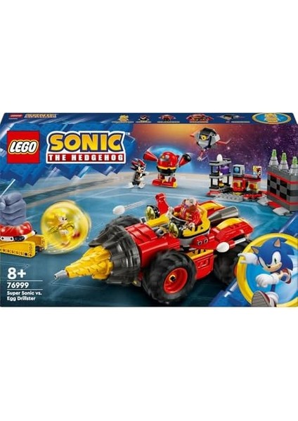 The Hedgehog Super, Egg Drillster’a Karşı 76999 – 8 Yaş ve Üzeri Kız ve Erkek Çocukları Için Shadow ve Dr. Eggman Içeren Yapım Seti, Çocuklar Için Doğum Günü Hediyesi (590 Parça) fiyatları