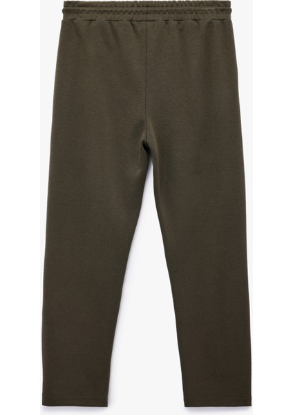 Pamuklu Cepli Çizgi Detaylı Beli Bağcıklı Eşofman Altı fiyatları