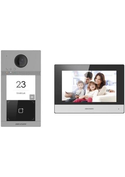 DS-KIS604-P(C) VİLLA TİP IP VIDEO INTERCOM KIT fiyatları