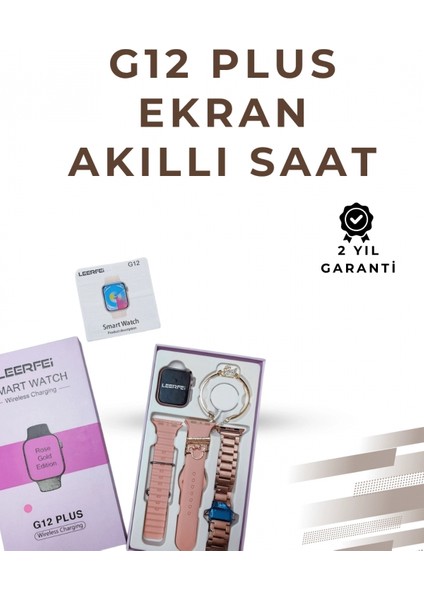 Akıllı Saat Gps Destekli – Kalp Ritmi Ölçer, Titreşimli Bildirim, Su ve Toz Geçirmez