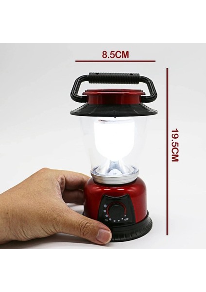 Ledli Kamp Lambası Pilli Ayarlı LED Işıldak Aydınlatma (5047) fırsatları