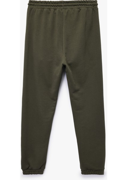 Pamuklu Cep Detaylı Beli Bağcıklı Jogger Eşofman Altı fiyatları