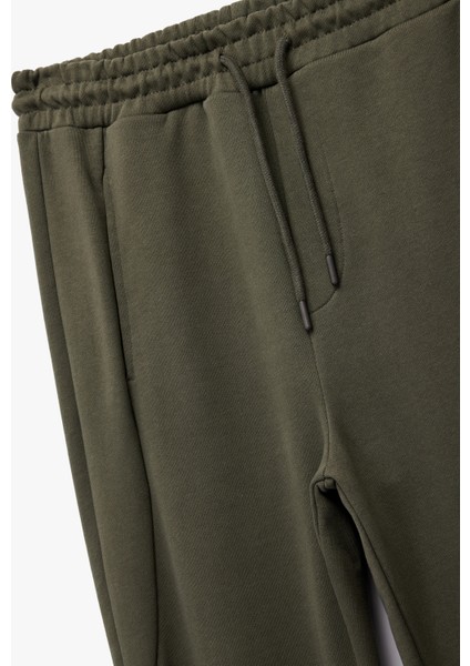 Pamuklu Cep Detaylı Beli Bağcıklı Jogger Eşofman Altı modelleri