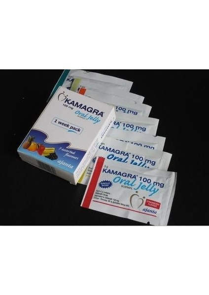 KAMÂGRA100 ml Jelly Paket 1 Kutu 7 Adet Orjinal Geciktirici2 Sertleştirici3 Performans3