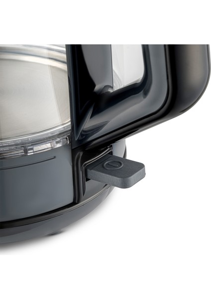 Infinity XL 1764H Cam Çay Makinesi Antrasit Siyah