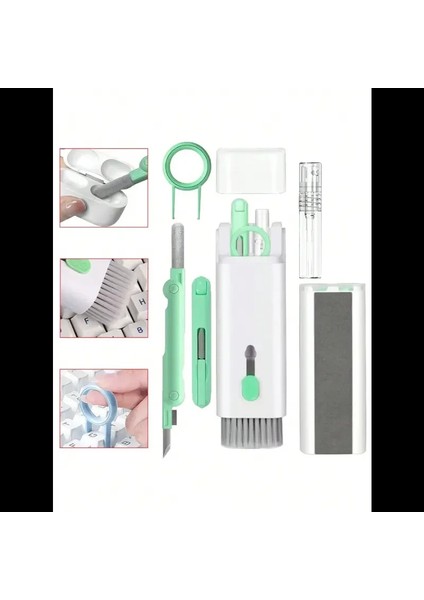 7&amp;apos;si 1 Arada Çok Fonksiyonlu Klavye Temizleme Fırçası (5047) indirimleri