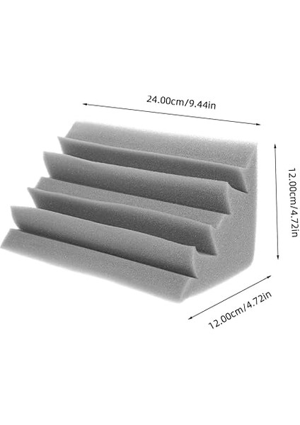 3 Adet Düşük Frekanslı Geçirmez Pamuk Akustik Fayans Yalıtım Levhası Emici Tahta Emici Malzemeler Emici Köpükler Emici Mat Emiciler Sünger Beyaz fiyatları