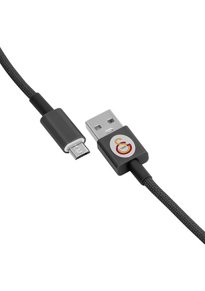 Galatasaray Micro USB Şarj Kablosu 1m Lk-Mc-11
