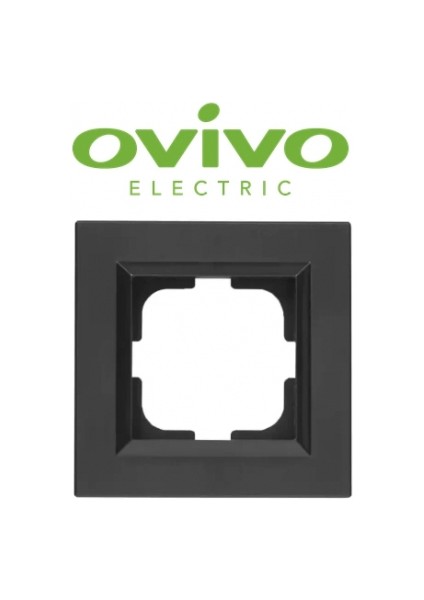Ovivo Antrasit Tekli Çerçeve Quantum