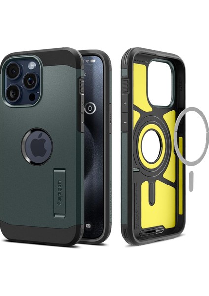 15 Pro Kılıf Tough Magfit Özellikli Abyss - ACS06735