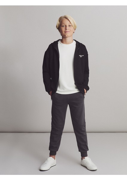 Yeni Sezon Beli Lastikli Erkek Çocuk Jogger Eşofman Altı