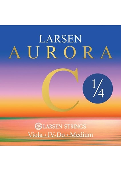 Strings Aurora Viola C Medium 1/4 Için Teller