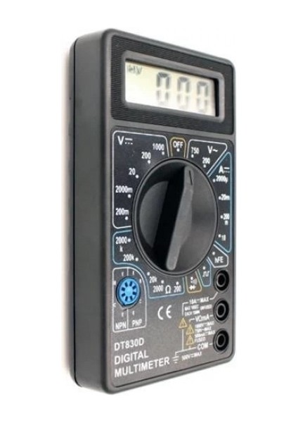Dijital Avometre Multimetre Ölçü Aleti Akım Voltaj Direnç Ölçer modelleri