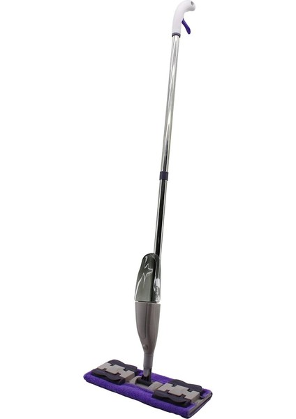 Spreyli - Su HAZNELİ=270ML Mandallı Yüzey Temizlik Palet Mop M.fiber Paspas M.SAP=115CM- 360° BRKT-910149 (5047)