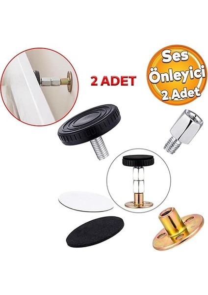 Baza Başlık Sabitleyici Yatak Kanepe Duvar Ses Titreşim Sallanma Önleyici Sabitleme Aparatı 2 Adet indirimleri