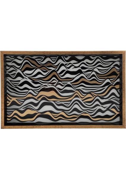 Concept Wave Dekoratif Tepsi 24 x 39 cm