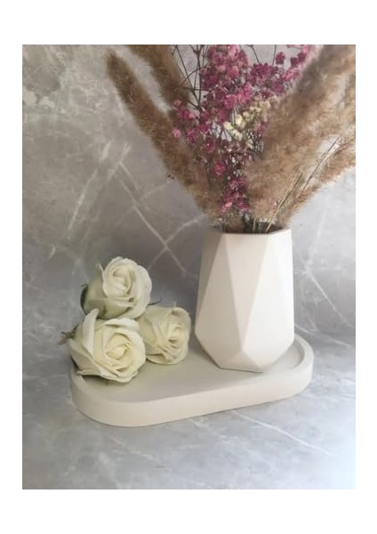 Modern Beyaz Seramik - Çok Amaçlı Dekoratif Aksesuar, Ev ve Ofis Için fiyatları